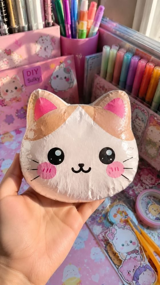 Exemplo de Paper Squishy montado 1