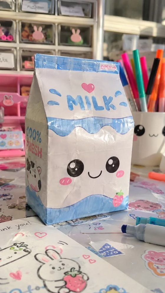 Exemplo de Paper Squishy montado 2