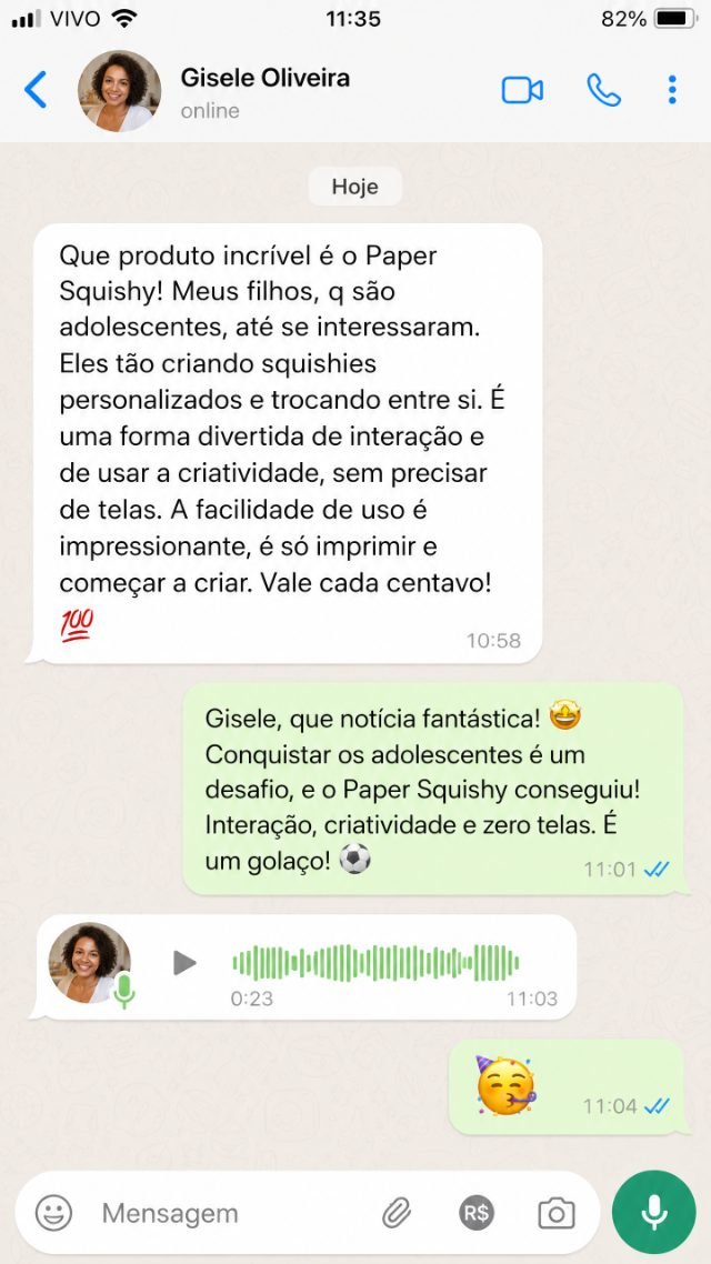 Print de conversa real no WhatsApp 10
