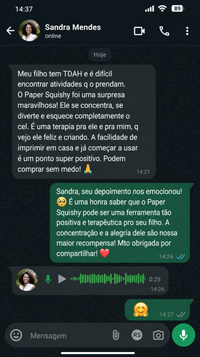 Print de conversa real no WhatsApp 7