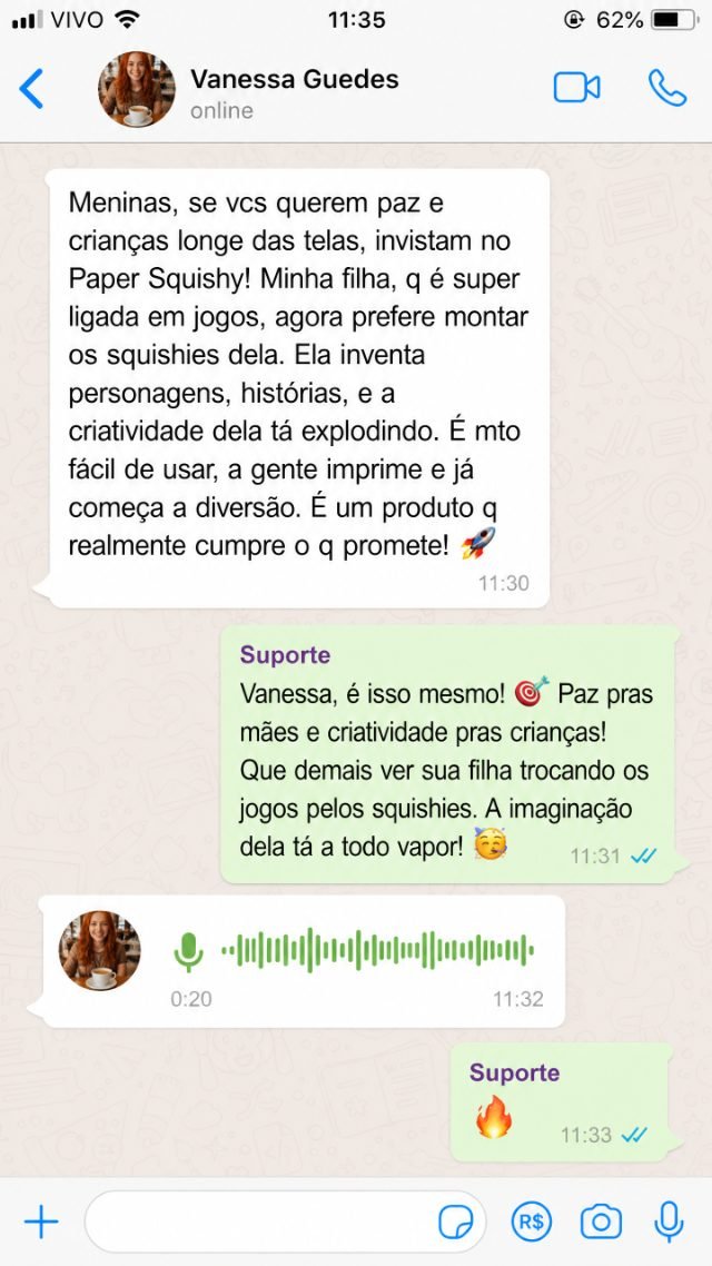 Print de conversa real no WhatsApp 8